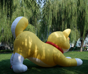 Vente <span class=keywords><strong>chaude</strong></span> conception personnalisée géant mignon chien mascotte gonflable chiot chien modèle <span class=keywords><strong>ballon</strong></span> publicité accessoire - Product Image 4