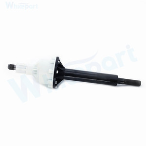Eje de plástico y metal de color blanco y negro de 164mm de diámetro, 14,8mm de longitud total, 350mm, embrague de lavadora - Product Image 4