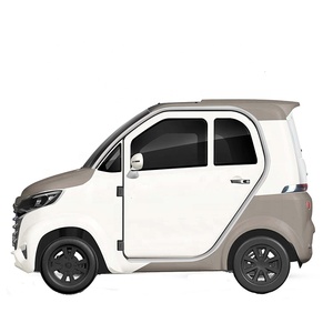รถยนต์ไฟฟ้าขนาดเล็กยี่ห้อจีน ปี 2025 แบบ 4 ล้อ 3 ที่นั่ง ห้องโดยสารปิด สีเขียวมิ้นท์ แต่งขอบสีแดง สำหรับผู้ใหญ่ - Product Image 6