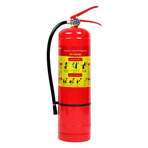 กล่องถังดับเพลิงชนิดผงแห้งเหล็กกล้าคาร์บอน 1-8 กก. สำหรับรถยนต์ บ้าน และโรงงาน ใช้ได้กับไฟคลาส ABCE แบบพกพา รับประกัน 5 ปี - Product Image 4