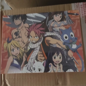 Vente en gros google japonais Anime Natsu <span class=keywords><strong>Dragneel</strong></span> Lucy Happy Elza Scarlet cartes à jouer KB Fairy Tail carte à collectionner - Product Image 5