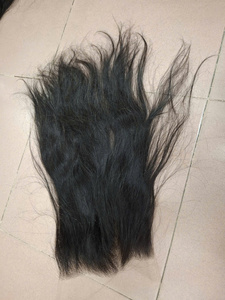 Vietnam cheveux vietnamiens cuticule aligné Transparent HD pour dentelle frontale 8x8 dentelle fermeture oreille à oreille mince dentelle fermeture - Product Image 5