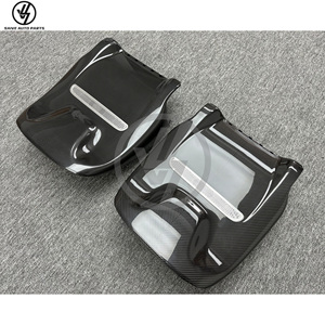 Kit de Accesorios Interiores para Automóviles de Fibra de Carbono Seca con Acabado Brillante, Cubierta para Respaldo de Asiento para Mercedes Benz Clase G W464 G500 G63 2019-2023 - Product Image 6