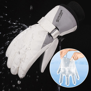 Gants de ski thermiques d'hiver pour hommes, 3M, épais, imperméables, coupe-vent, résistants au froid, compatibles avec les écrans tactiles, pour la course à pied et le cyclisme - Product Image 3