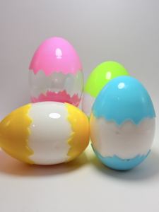 CHENXI - Contenedor de Plástico con Forma de <span class=keywords><strong>Huevo</strong></span> de Dinosaurio de 160 ml, Multicolor, para Slime, <span class=keywords><strong>Plastilina</strong></span>, Arcilla - Product Image 6