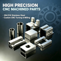 Pièces usinées CNC en acier inoxydable 304/316 sur mesure, brochage et polissage pour applications médicales/automobiles ISO