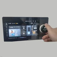 Panel de Control Inteligente para el Hogar con Pantalla Táctil de 10 Pulgadas, Sistema Multifuncional de Música Ambiental WiFi para el Hogar, Puerta de Enlace Tuya Zigbee