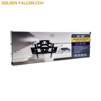 Support mural motorisé pivotant en métal pour téléviseur de 40 à 80 pouces, support mural pour téléviseur LCD de 26, 32, 50, 55 pouces