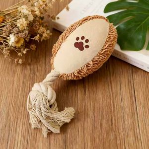 Produsen grosir Set gigitan anjing lucu berderit, mainan boneka katun lembut tahan gigitan tali tahan lama ramah lingkungan untuk - Product Image 4