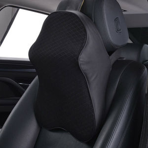 <span class=keywords><strong>Coussin</strong></span> d'appui-tête de siège de voiture en mousse à mémoire 3D <span class=keywords><strong>Coussin</strong></span> chauffant de voyage pour le soulagement de la douleur à la tête et au cou Oreiller respirant - Product Image 4
