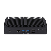 Kansung 10th Generation Fanless Liunx Mini PC Core I7 10710U Enrutamiento suave Micro Firewall Bareback System PC