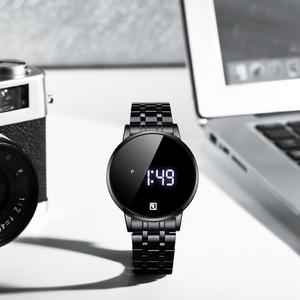 REWARD 51001 Cronografo Sportivo Impermeabile 3ATM con Cinturino in Acciaio Inossidabile, Orologio da Polso da <span class=keywords><strong>Uomo</strong></span> di Marca alla Moda con Movimento al Quarzo - Product Image 4