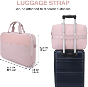 <span class=keywords><strong>Sac</strong></span> à bandoulière pour <span class=keywords><strong>ordinateur</strong></span> portable de 15,6 <span class=keywords><strong>pouces</strong></span> pour femmes, fabriqué sur mesure, nouveau design, tendance, durable, imperméable, grand format - Product Image 5