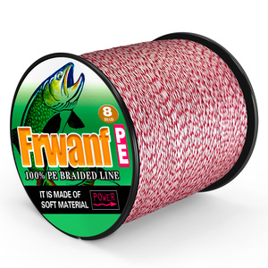 100m-1000m Camouflage PE Tressé Fil Forte 8-Weave Tresse Ligne de Pêche pour LB-300LB de Pêche en Lac et Capacité de 10 LB-300LB - Product Image 5