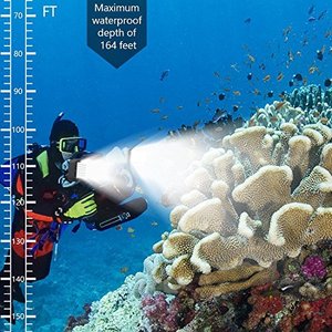 Đèn dưới nước lặn ánh sáng <span class=keywords><strong>84</strong></span> <span class=keywords><strong>LED</strong></span> công suất cao thay đổi độ sáng không thấm nước <span class=keywords><strong>LED</strong></span> video ánh sáng không thấm nước 164ft(50m) cho GoPro SLR máy ảnh - Product Image 3