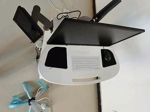 दोहरी स्क्रीन चिकित्सा ऑप्टिकल उपकरण के साथ डिजिटल एचडट्रोली - Product Image 5