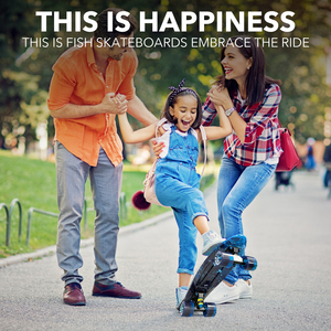 <span class=keywords><strong>Skateboard</strong></span> in Plastica da 22 Pollici con Grandi Ruote LED, Fish Board, Penny <span class=keywords><strong>Skateboard</strong></span> - Product Image 5