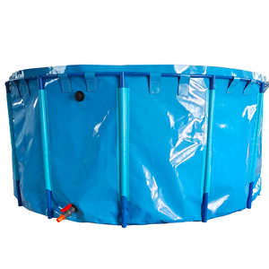 Estanque de Peces Redondo Portátil de PVC con Soporte de HDPE, <span class=keywords><strong>Piscina</strong></span> de Lona para Camarones y Peces, <span class=keywords><strong>Piscina</strong></span> Montada en el Automóvil - Product Image 1