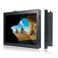 PC industriel tout-en-un Windows avec écran tactile capacitif sans ventilateur Intel J1900 pour HMI