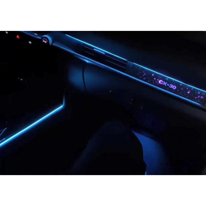Lumière ambiante intérieure de voiture à LED 64 couleurs Symphony pour Mazda CX-30 2020-2022, accessoires de bande lumineuse d'ambiance - Product Image 2