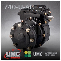 Boîte de vitesses UMC 740U pour systèmes d'irrigation à pivot central RKD