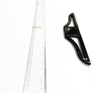 Regla en T de Plástico Transparente de 75 cm, Escala Graduada de Acrílico, Regla en T de Alta Calidad - Product Image 5