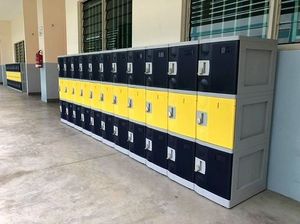 Meilleures ventes : Casier de sport en plastique ABS, design élégant, à fermeture automatique par ressort, durable et tendance, facile à utiliser - Product Image 3