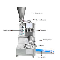 Machine à fabriquer des petits pains fourrés à la vapeur automatique Fuxin, à moteur, en acier inoxydable SUS304, haute capacité, 50 pièces/min, chinois