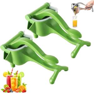 Exprimidor Manual Multifuncional para Naranjas, Limones y Frutas, de Plástico (PP) Resistente para Uso Doméstico, Herramienta de Cocina Pequeña - Product Image 1