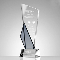 Personalisierte Kristall-Trophäe Auszeichnungsplakette Glas-Souvenir
