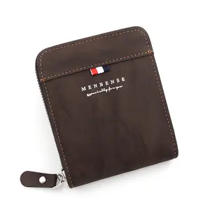 Mature Fashion Business Men's Watch Wallet Gift In Set For Gift Fashion Classic Wallet classic zipper practical Money Clip