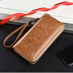 NappaレザーウォレットRFID保護オックスフォードVentroリップスティック<span class=keywords><strong>Exentri</strong></span> GuchiメダルZadigジッパー式カード仕切りショート丈 - Product Image 6