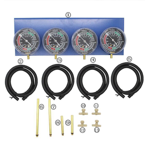 XF260101มาตรวัดมอเตอร์4-Carb ชุดคาร์บูเรเตอร์ Synchronizer สำหรับ Honda <span class=keywords><strong>CB</strong></span> GL1100 <span class=keywords><strong>1200</strong></span> - Product Image 1