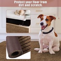 Waterproof Non-Slip Kitchen Mats and Rugs Polyester Ribbed TPR Kitchen Sets