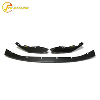 Kit carrosserie en fibre de carbone sèche style MP G80 G82, lèvre de pare-chocs avant et séparateurs latéraux, compatible avec BMW M3 G80 G82 G83 M4, accessoires extérieurs