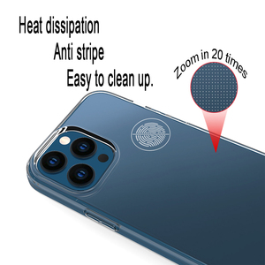 Trong Suốt Mềm TPU Trường Hợp Đối Với <span class=keywords><strong>iPhone</strong></span> 11 12 13 Mini 14 15 Pro XS Max X XR 8 7 <span class=keywords><strong>6</strong></span> 6S Cộng Với SE 2020 2022 Rõ Ràng Cover Quay Lại - Product Image 2