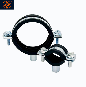 M8/M10 thép không gỉ 304 inch-rộng Hàn Nut Ống Móc áo kẹp với rpdm cao su cho các ứng dụng kẹp - Product Image 1