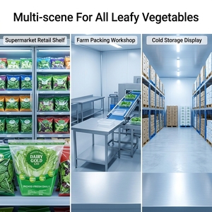 Sac trapézoïdal en CPP haute transparence pour fruits et légumes avec trous de ventilation – Emballage pour produits frais – Usine - Product Image 5