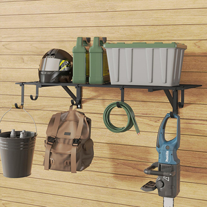 Étagères murales de <span class=keywords><strong>garage</strong></span> JH-Mech faciles à installer, 2x4 pieds, capacité de charge de 400 lb, robustes et stables, pour <span class=keywords><strong>garage</strong></span> - Product Image 5