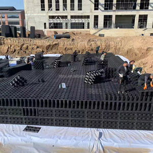 Réservoirs d'atténuation Système <span class=keywords><strong>de</strong></span> collecte des eaux <span class=keywords><strong>de</strong></span> <span class=keywords><strong>pluie</strong></span> souterraines Module <span class=keywords><strong>de</strong></span> <span class=keywords><strong>filtre</strong></span> en plastique Garantie 1 an Stockage modulaire <span class=keywords><strong>de</strong></span> grande capacité - Product Image 2