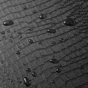 Autocollant auto-adhésif en bois de crocodile noir, <span class=keywords><strong>film</strong></span> PVC imperméable et résistant à l'humidité pour la rénovation de meubles, d'armoires et de comptoirs - Product Image 3