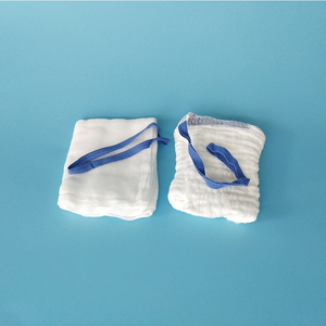 Buena Calidad 30x30cm 40x40cm 45x45cm quirúrgico médico Lap esponjas estéril vendaje para heridas almohadilla Abdominal - Product Image 6