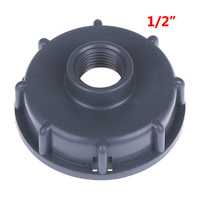 Adaptateurs de raccordement IBC, réducteur de valve de réservoir S60x6 vers 1/2\", 3/4\" et 1\", connecteur IBC en PP