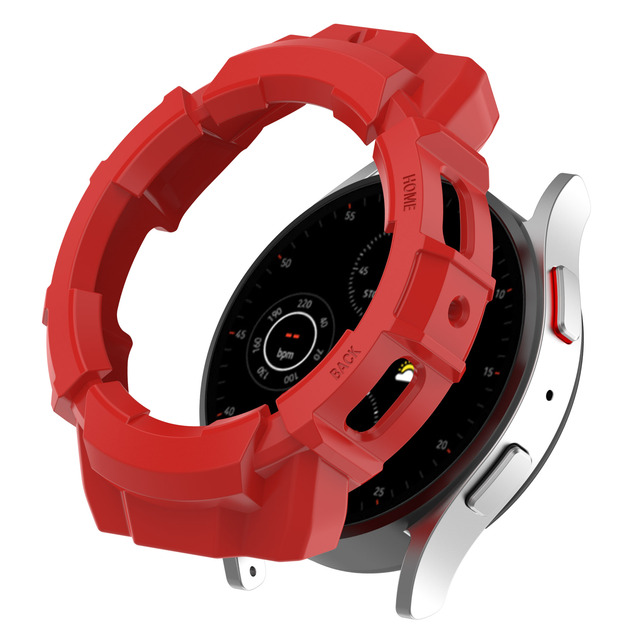 Factory Wholesale Soft Silicone Bumper 40mm 44mm Protective Shell Smartwatch Ultra Case for for Watch 5 4 in Stock