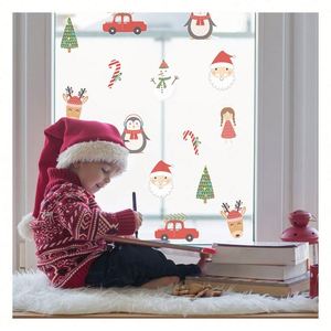 Autocollant de fenêtre de Noël personnalisé, décoration flocon de neige pour vitrine de magasin ou chambre d'enfant - Product Image 3