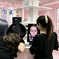 Analizador Facial de Piel con Lupa y Simulación de Envejecimiento, Venta al Por Mayor de Fábrica OEM
