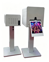 Nouvelle conception 2026 : Stand d'impression portable multifonctionnel pour photomaton, impression instantanée, étanche, en métal, pour événements festifs