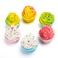 Gâteau de bain artisanal 80g aux sels de spa, explosion multi-bulles pour une hydratation intense, motif floral, cadeau d'anniversaire relaxant pour enfants, OEM