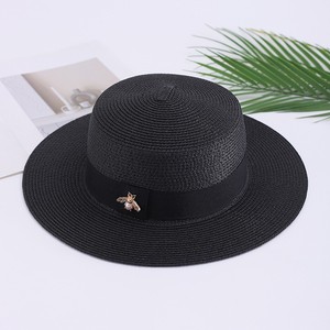 Hot bán Trung Quốc Sản phẩm mới nhiều màu sắc có sẵn phụ nữ <span class=keywords><strong>boater</strong></span> chống nắng giấy rơm <span class=keywords><strong>hat</strong></span> - Product Image 3