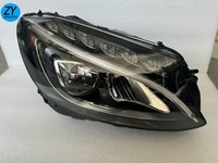 Vente directe d'usine de phares LED d'origine pour Mercedes-Benz Classe C C205 2015-2017 C180 C200 C300, phares de voiture de haute qualité